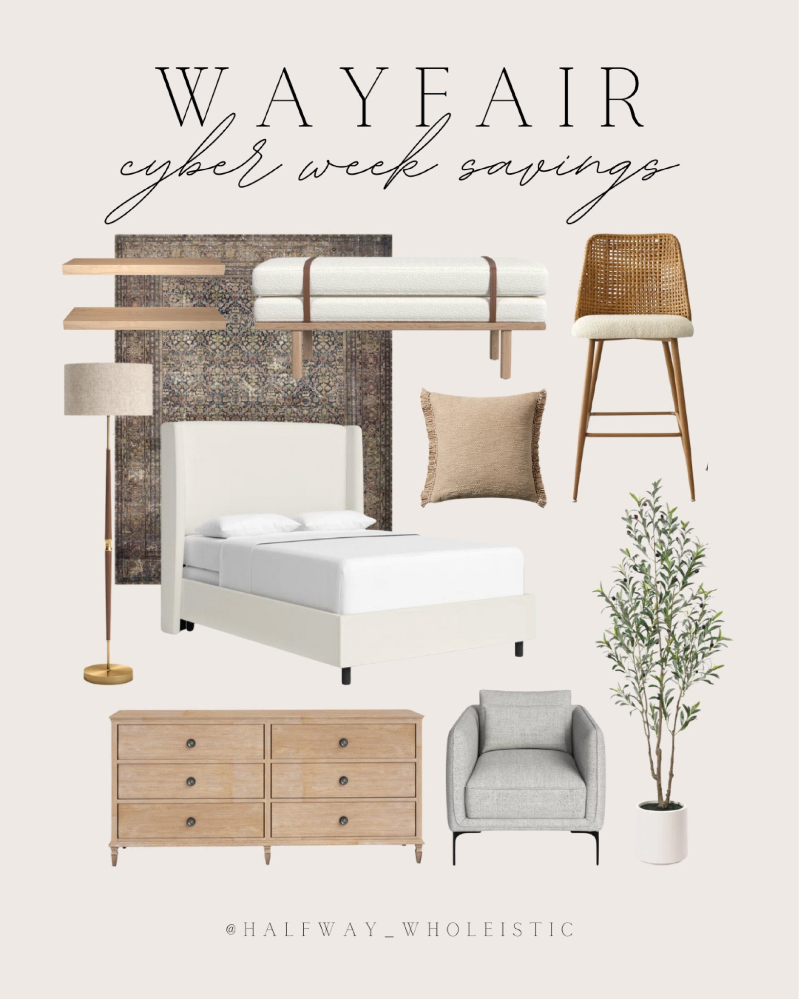 Cyber Week is the perfect time to snag those home updates you've been eyeing! 🏡 From cozy furniture to stylish decor, these Wayfair finds are on major sale.

#neutral #livingroom #bedroom #rug #entryway

#LTKSeasonal #LTKHome #LTKSaleAlert