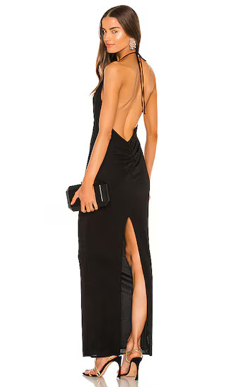 X REVOLVE Dare Me Gown in Black | Revolve Clothing (Global)