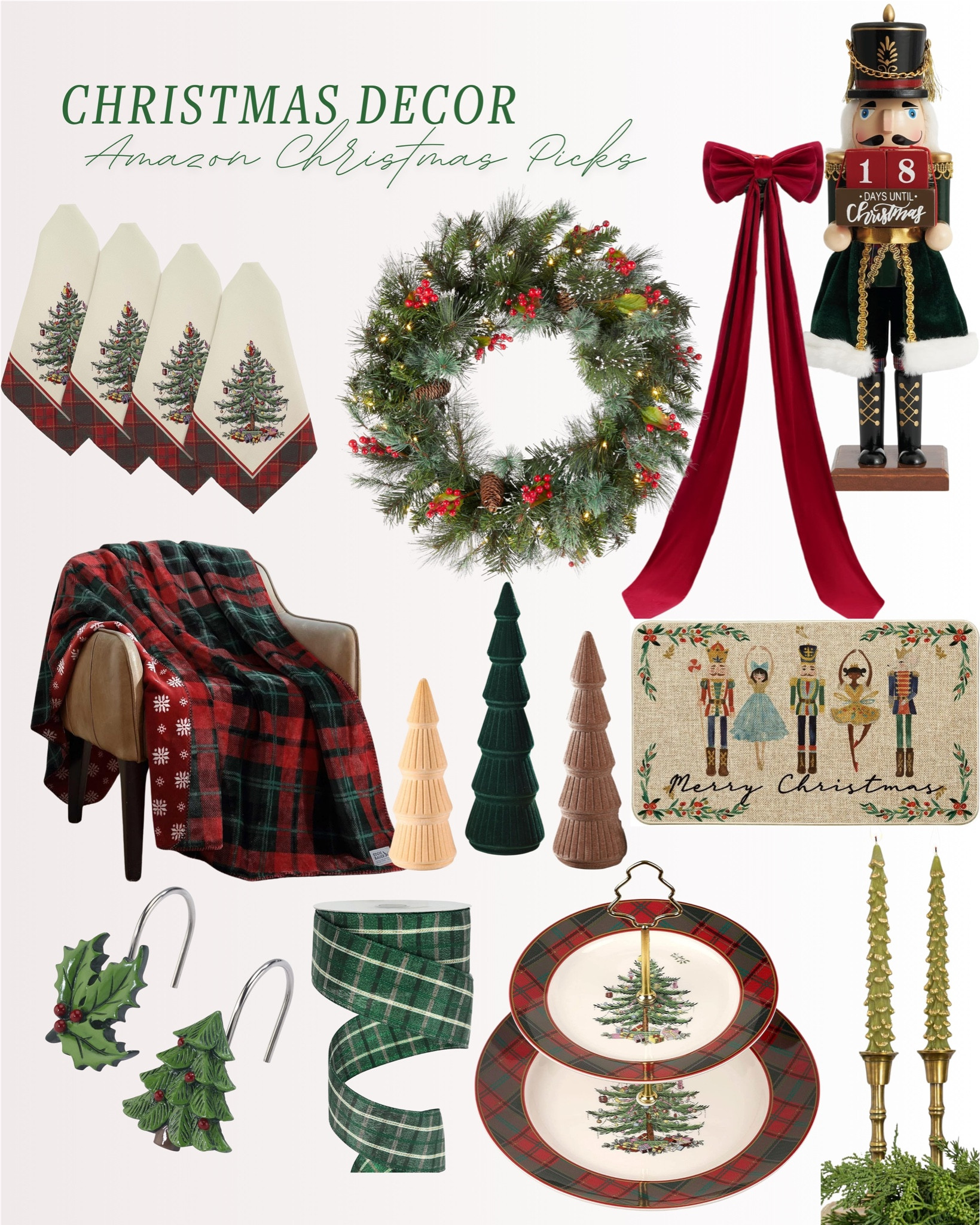 Cozy Christmas decor season is here and I rounded up my favorite Amazon holiday picks — plaid, velvet, garlands, nutcrackers, greenery, and all the classic Ralph-Lauren-inspired touches for a timeless Christmas 2025 home. 🎄✨

Doormats. Porch decor. Ralph Lauren Christmas vibes. Holiday decor 2025. Christmas decor. Christmas outfit inspo. Holiday party outfit. Friendsgiving outfit. Thanksgiving outfit. Cardigan. Faux leather jacket. Fall jackets. Suede. Polka dot. Winter fashion. Fall fashion 2025. Gift guide for teen girls 2025. Teen + tween gift ideas. Teen boy gift guide 2025. Hostess gift guide. Gift guide for the homebody. Cozy gift guide. Gift guide for her. Beauty lover gifts. Skincare gifts. Gifts under $10 / $25 / $50. Gift guide for him. Father-in-law gifts. MIL gifts. Holiday porch decor. Travel outfits. Lounge set. Fall outfits. Game day outfit. Athleisure. Casual outfits. Resort wear. Wedding guest dress 2025. Workwear. Date night. Travel. Beauty. Skincare.

Black Friday + Cyber Monday finds are starting — saving everything to make your holiday decorating easy and stylish.

#LTKHoliday #LTKSaleAlert #LTKGiftGuide #LTKHome #LTKSeasonal #LTKFinds #LTKChristmas #AmazonHome #AmazonDecor #ClassicChristmas #PlaidChristmas #ChristmasDecorIdeas #HolidayHome

#LTKGiftGuide #LTKHoliday #LTKCyberWeek