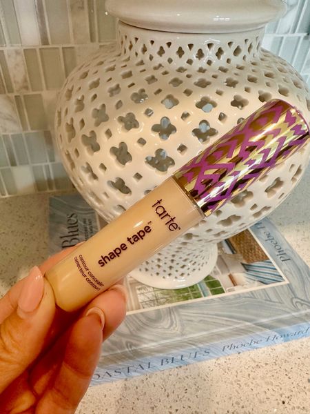 All time favorite concealer!!! Tarte shape tape in ultra creamy 🫶🏼 I wear shade 22N light neutral - use my code HANNAHANN for 15% off on all Tarte products on their website! 

#LTKbeauty #LTKsalealert #LTKBeautySale