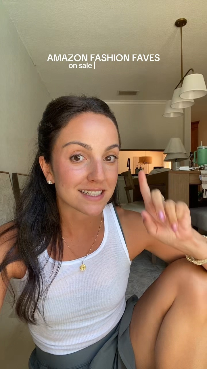 My amazon fashion and jewelry picks from prime day! Blue light glasses, affordable accessories, CRZ yoga, amazon activewear, matching sets, sports bra, workout set, Pavoi jewelry, gold jewelry, hand chain, sunglasses

#LTKSaleAlert #LTKStyleTip #LTKFindsUnder50