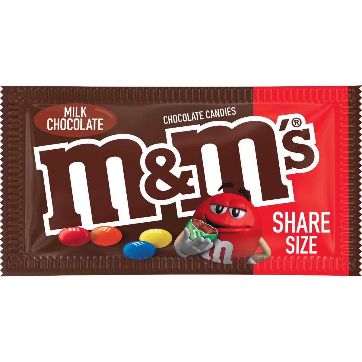 M&M'S Milk Chocolates King Size Candy Bag - 3.14oz | Target