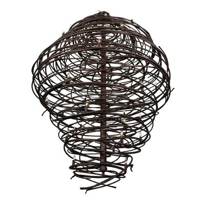 Cyclone 36 - Light Unique Geometric Chandelier | Wayfair North America