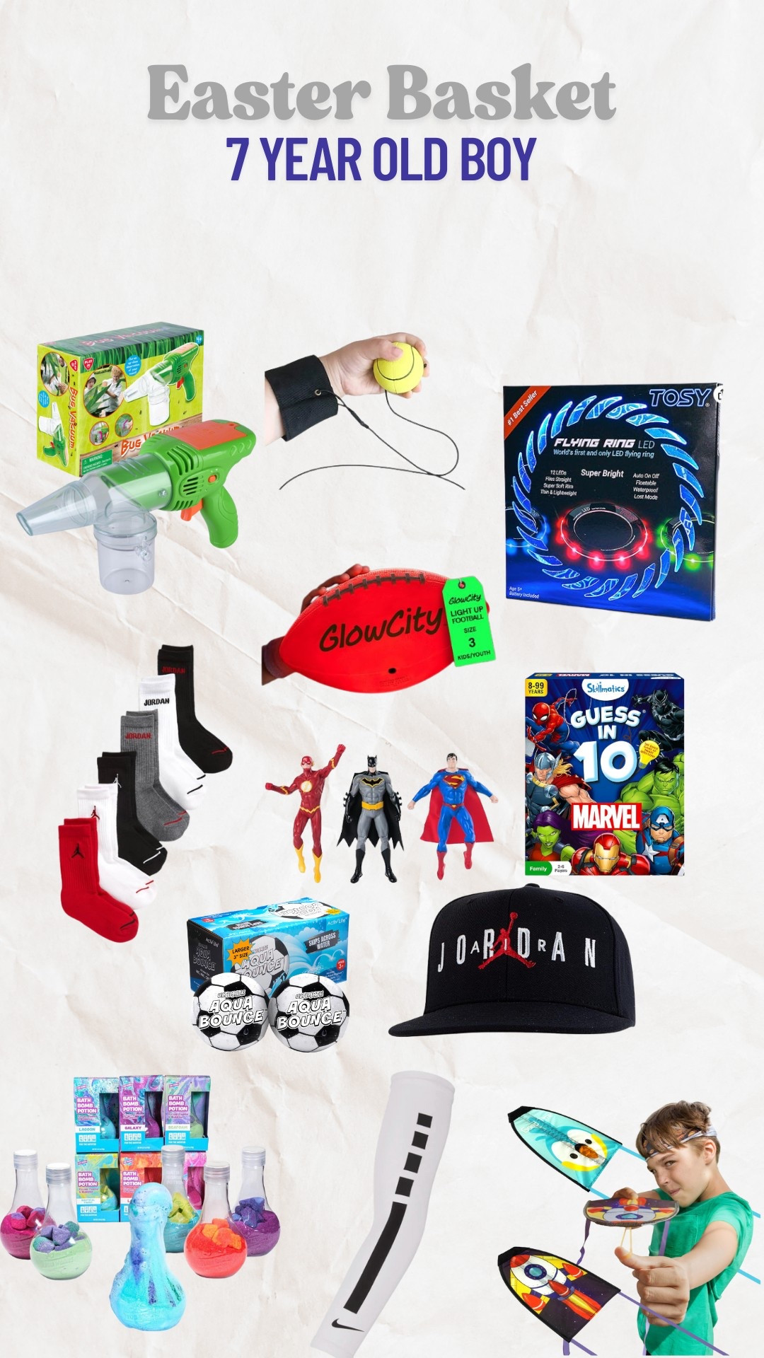 Easter basket ideas for 7 year old boy 

#LTKKids #LTKBaby #LTKSeasonal