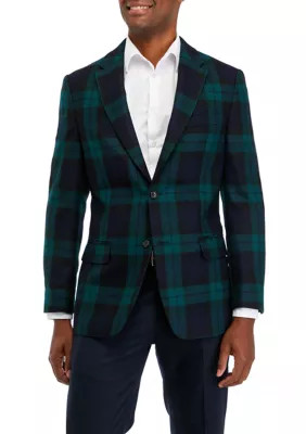 Biltmore® Single Breasted 2 Button Front Plaid Sport Coat | Belk