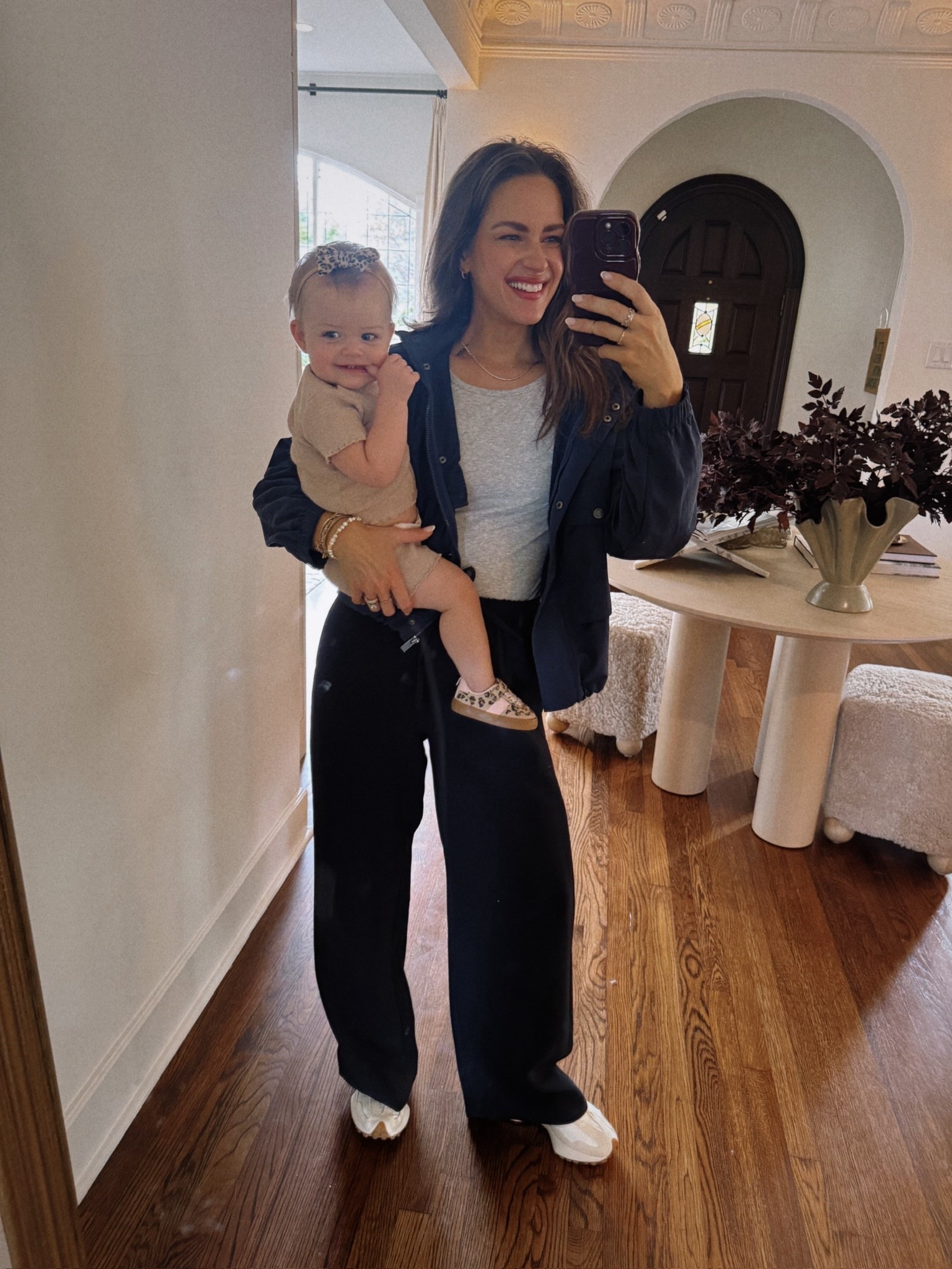 OOTD - me & my mini🥹
Wearing size small in everything 



#LTKHome #LTKBaby #LTKStyleTip