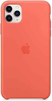 Apple Silicone Case (for iPhone 11 Pro Max) - Clementine (Orange) | Amazon (US)