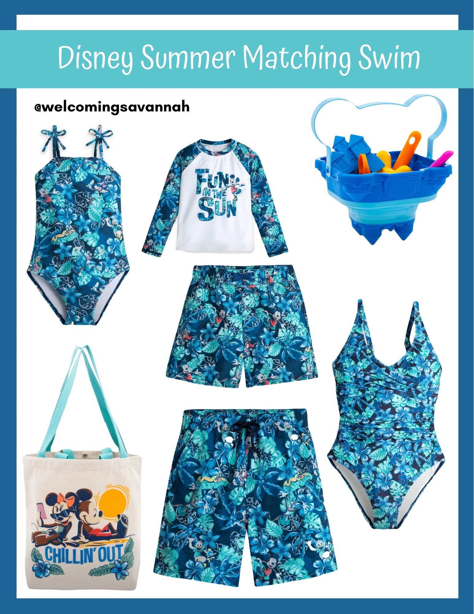 Matching Family Disney Swim 

#LTKTravel #LTKSeasonal #LTKFamily