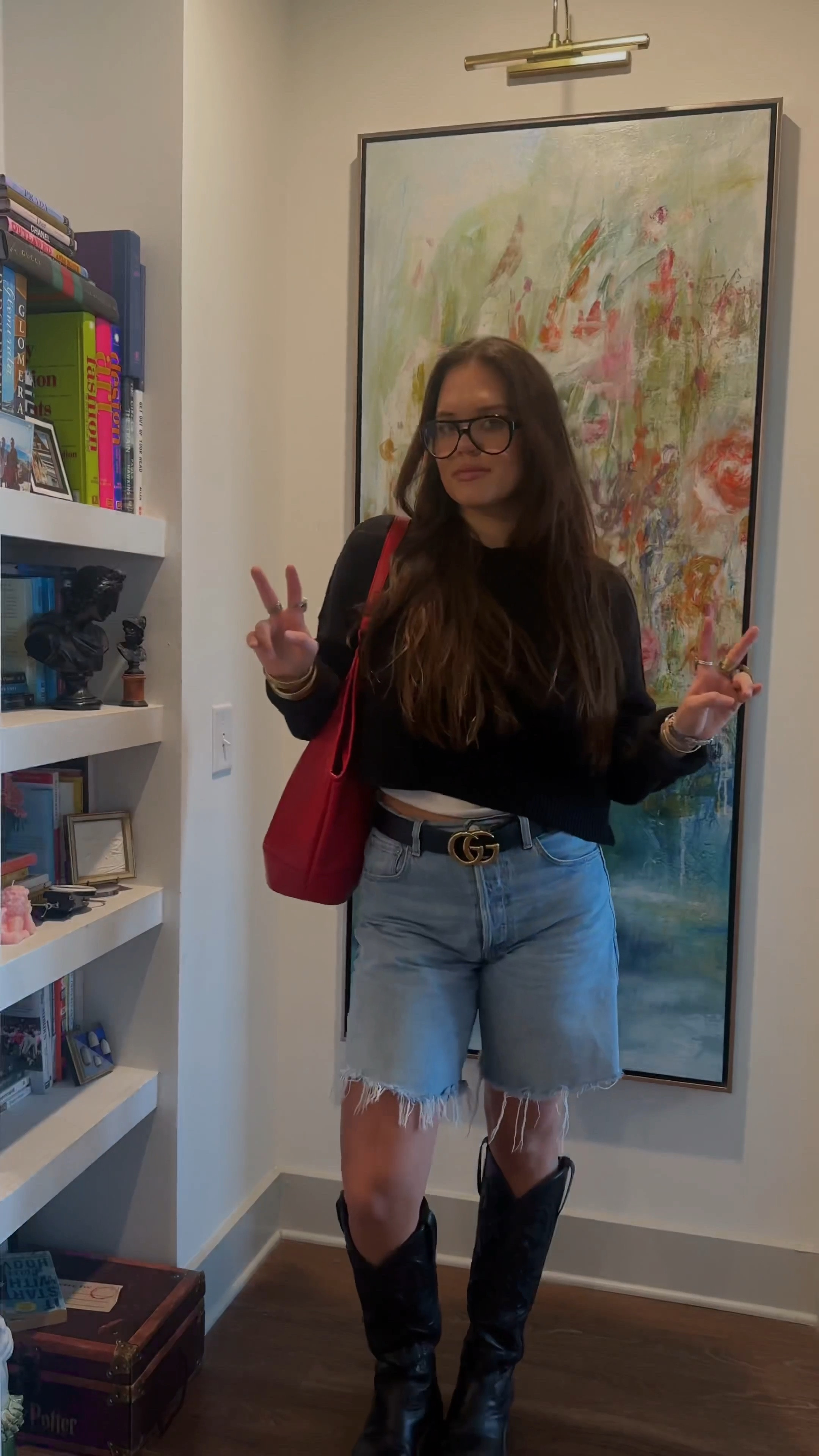 Styled my gucci belt for the first time in forever

#LTKStyleTip #LTKShoeCrush #LTKSaleAlert