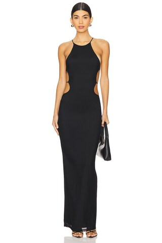 superdown Rue Maxi Dress in Black from Revolve.com | Revolve Clothing (Global)