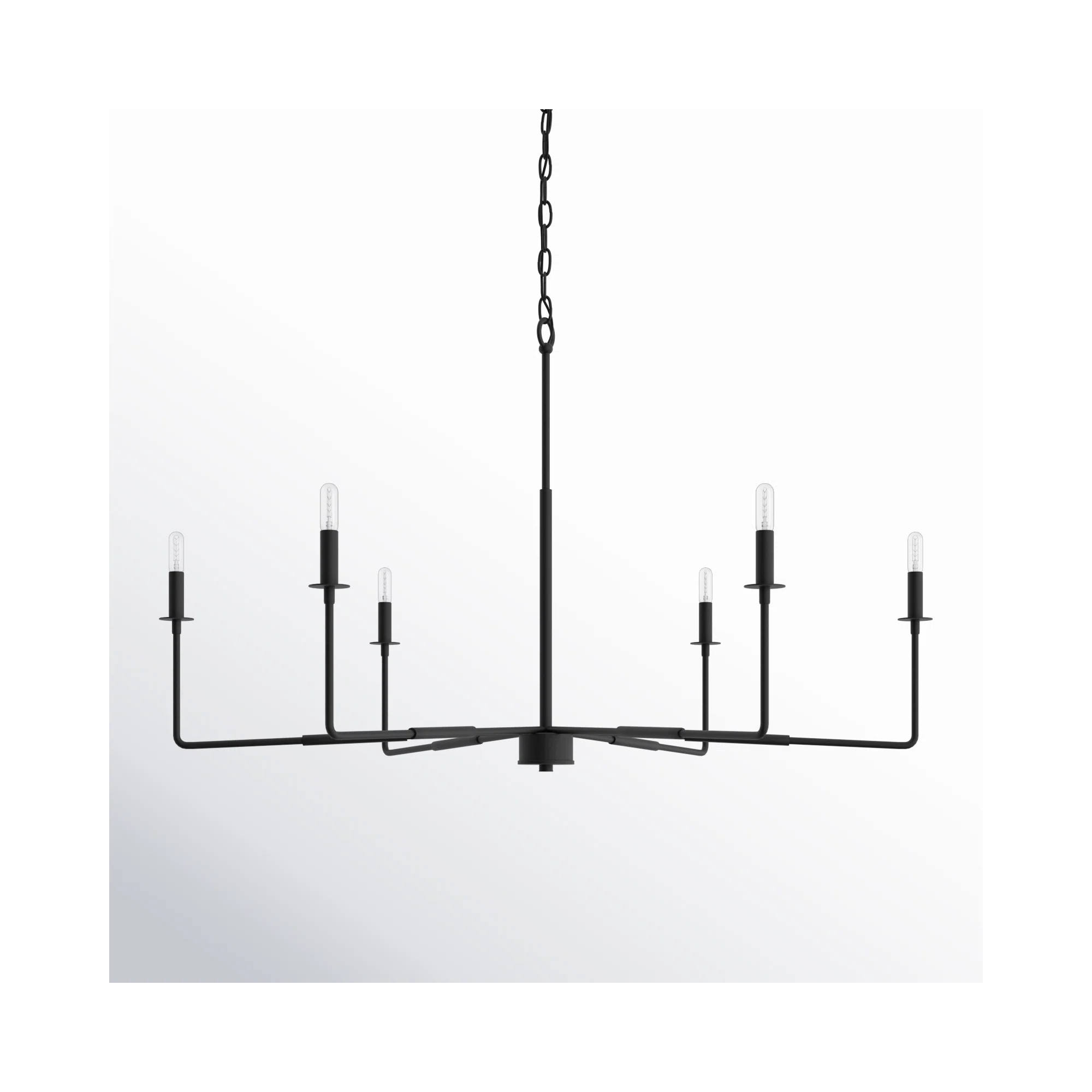 Alysa 6 - Light Metal Dimmable Chandelier | Joss & Main