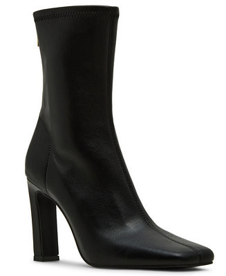 Women's Khelan Blade-Heel Stretch Dress Booties | Macy's