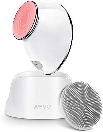 AEVO Facial Cleansing Brush, 6X Deeper Cleanse 2 in 1 Heated Massager & Sonic Vibrations [Detacha... | Amazon (CA)