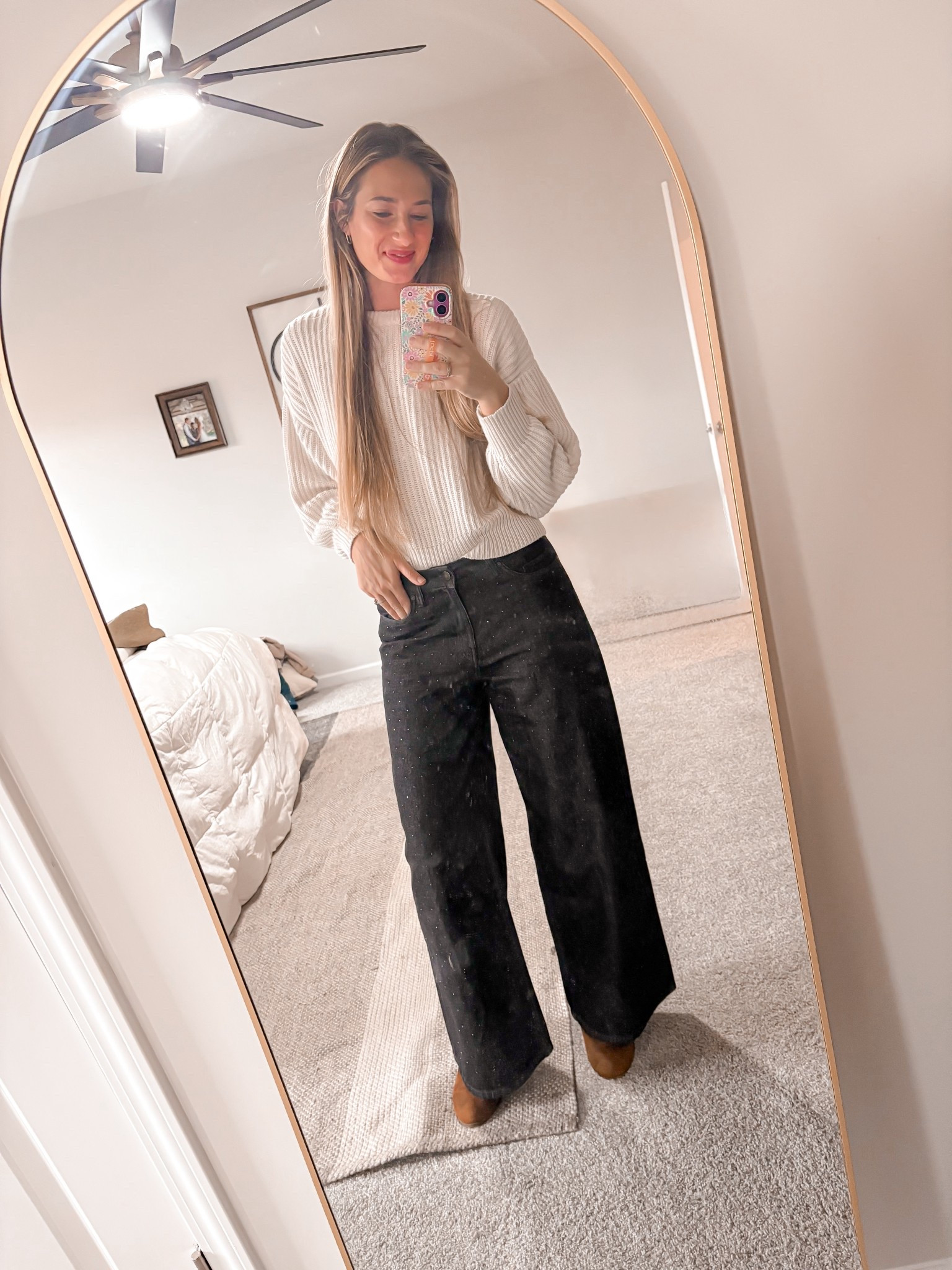 Give me all the sparkly jeans this season  