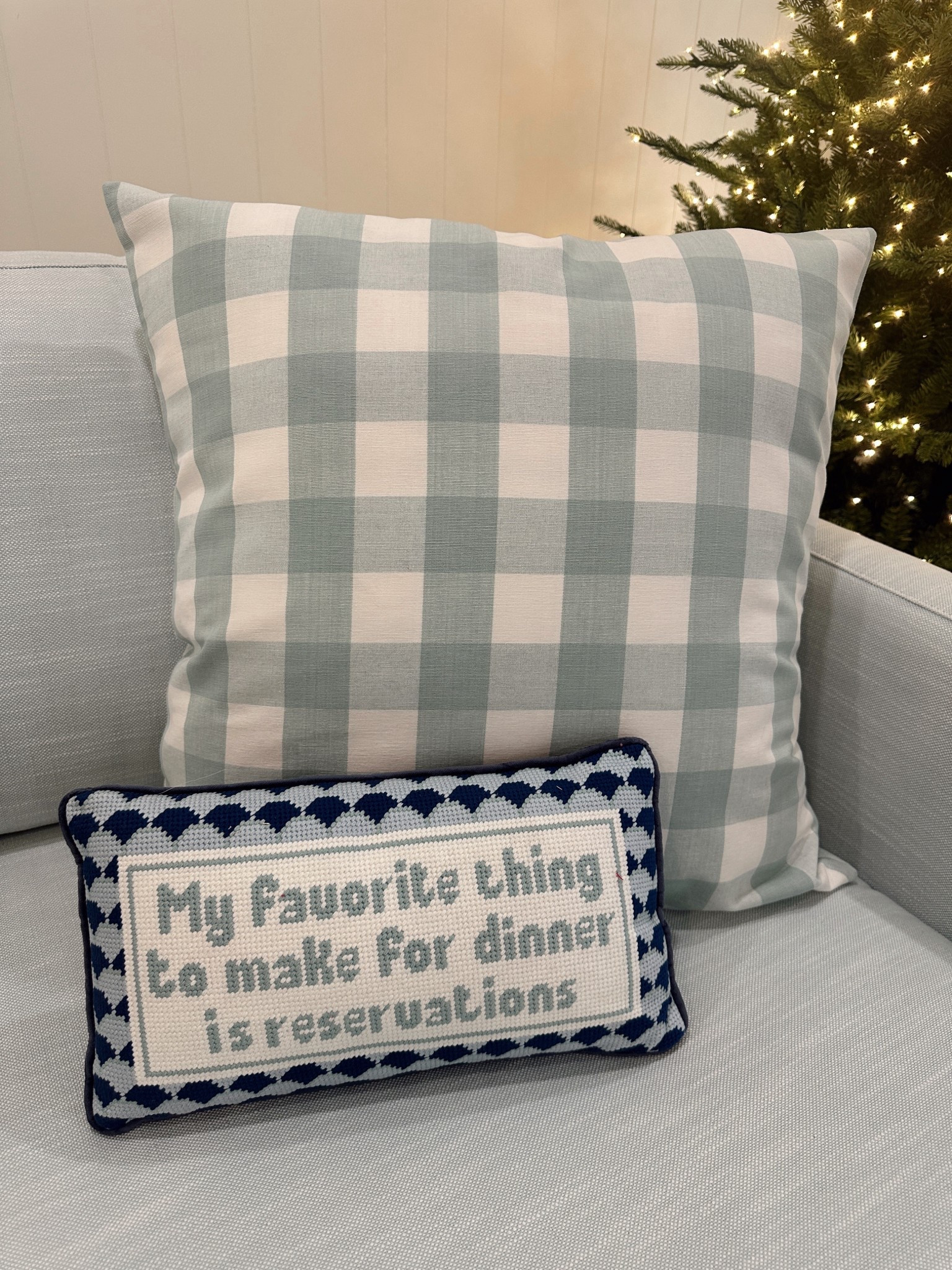 I love a good needlepoint pillow! Furbish has the cutest ones! 

#LTKHoliday #LTKHome #LTKFindsUnder100
