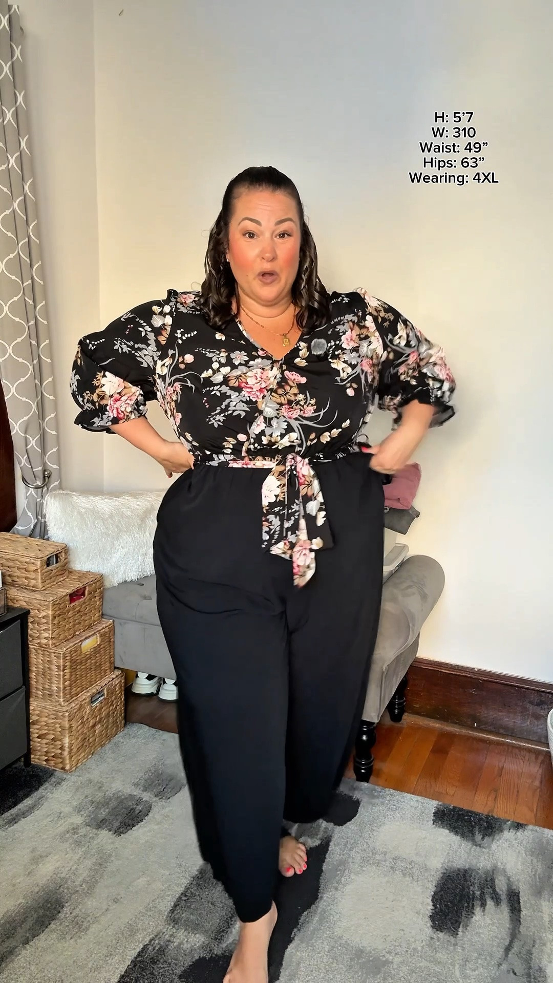 Sizes 19-30 ✨ Suchh a flattering plus size jumpsuit! It’s perfect if you don’t want to wear a dress but still want to dress up 

Plus size fashion 
Plus size fall fashion

#LTKPlusSize