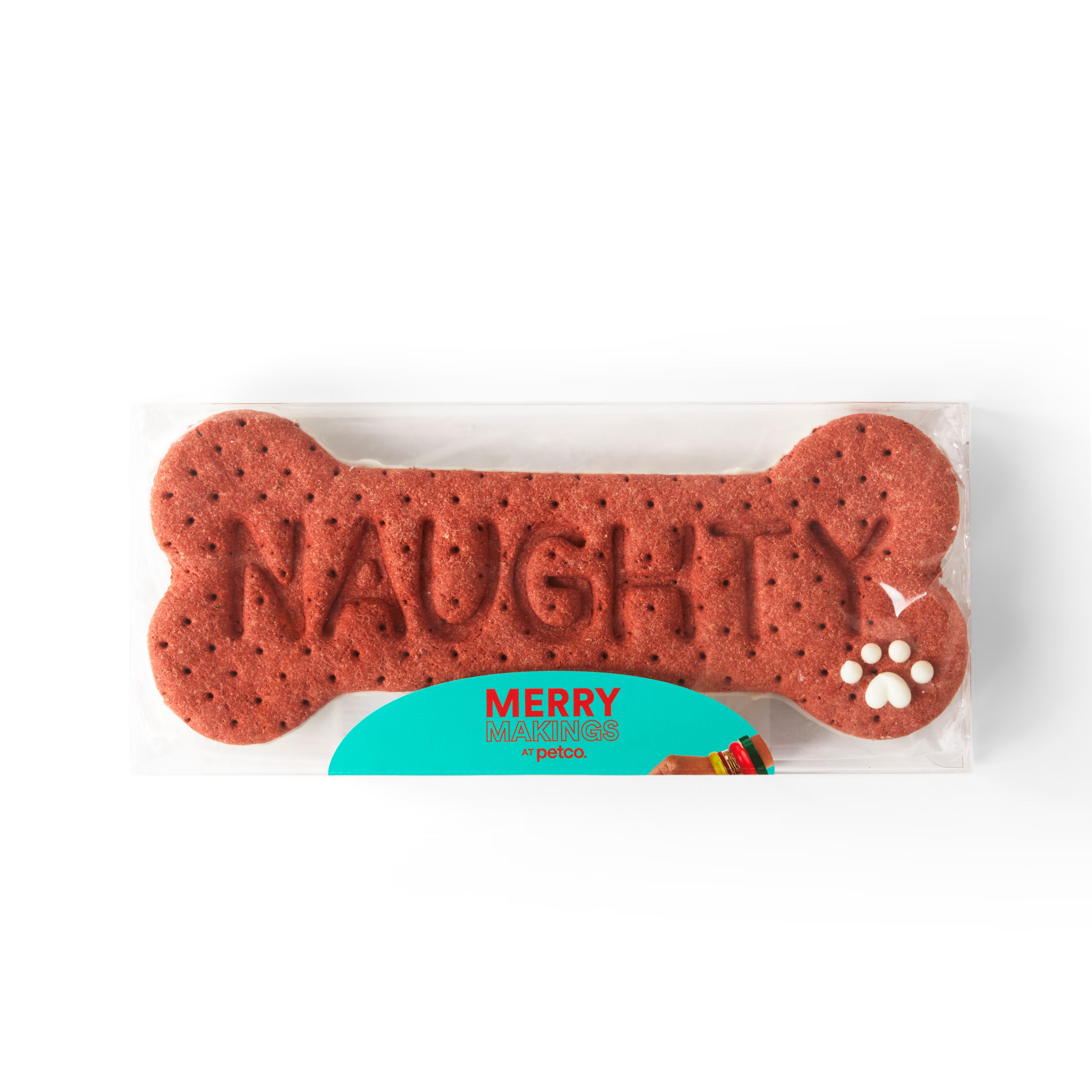 Merry Makings Bad to the Bone Apple Cinnamon-Flavored Dog Cookie, 4.4 oz. | Petco