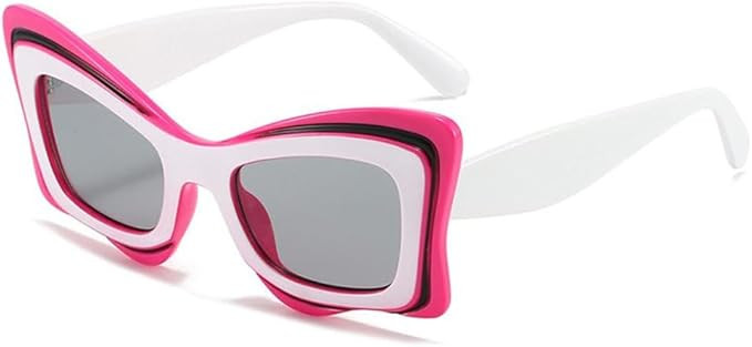 Punk Sunglasses Women Vintage Multilayer Sun Glasses For Ladies Luxury Retro Eyewear Shades UV400 | Amazon (US)