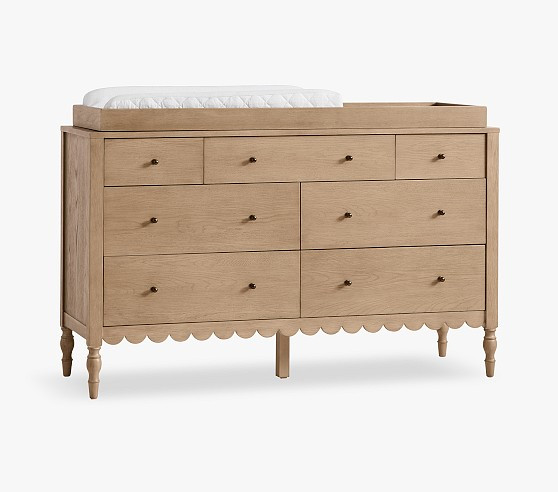 Penny 7-Drawer Dresser & Topper Set (56w x 19d") | Pottery Barn Kids