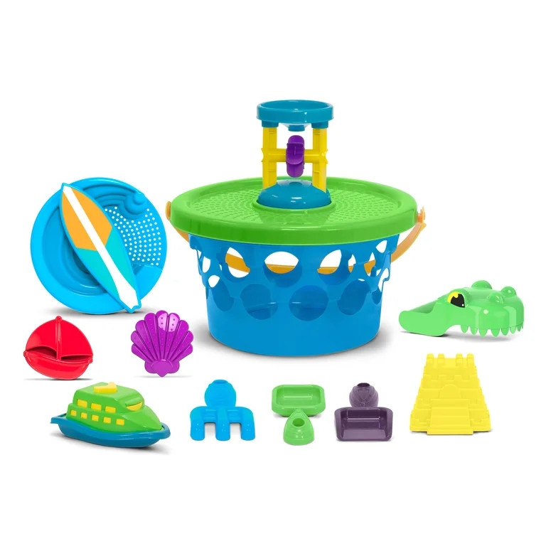 Playday 12 Piece Big Bucket Beach Set | Walmart (US)