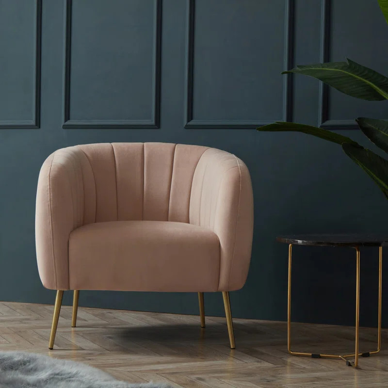 Indianola 30'' Wide Barrel Chair | Wayfair North America