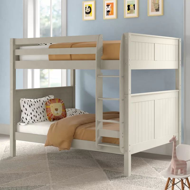 Burkley Full Over Full Solid Wood Standard Bunk Bed by Camaflexi | Wayfair North America
