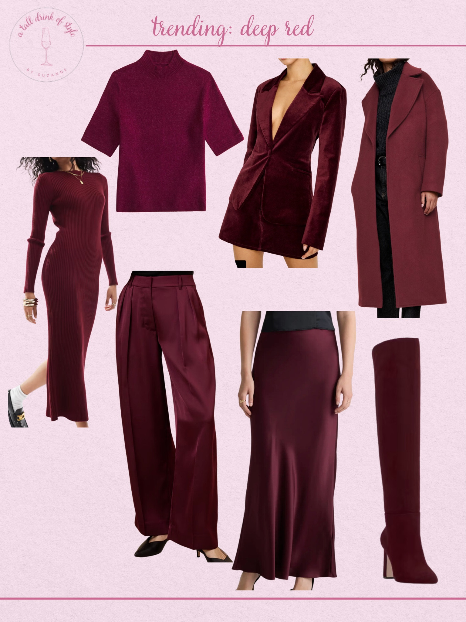 Trending color for fall: deep red
So many ways to wear this beautiful deep red jewel tone.
Shirts, coats, dresses, skirts, sweaters

#LTKOver40 #LTKWorkwear #LTKStyleTip