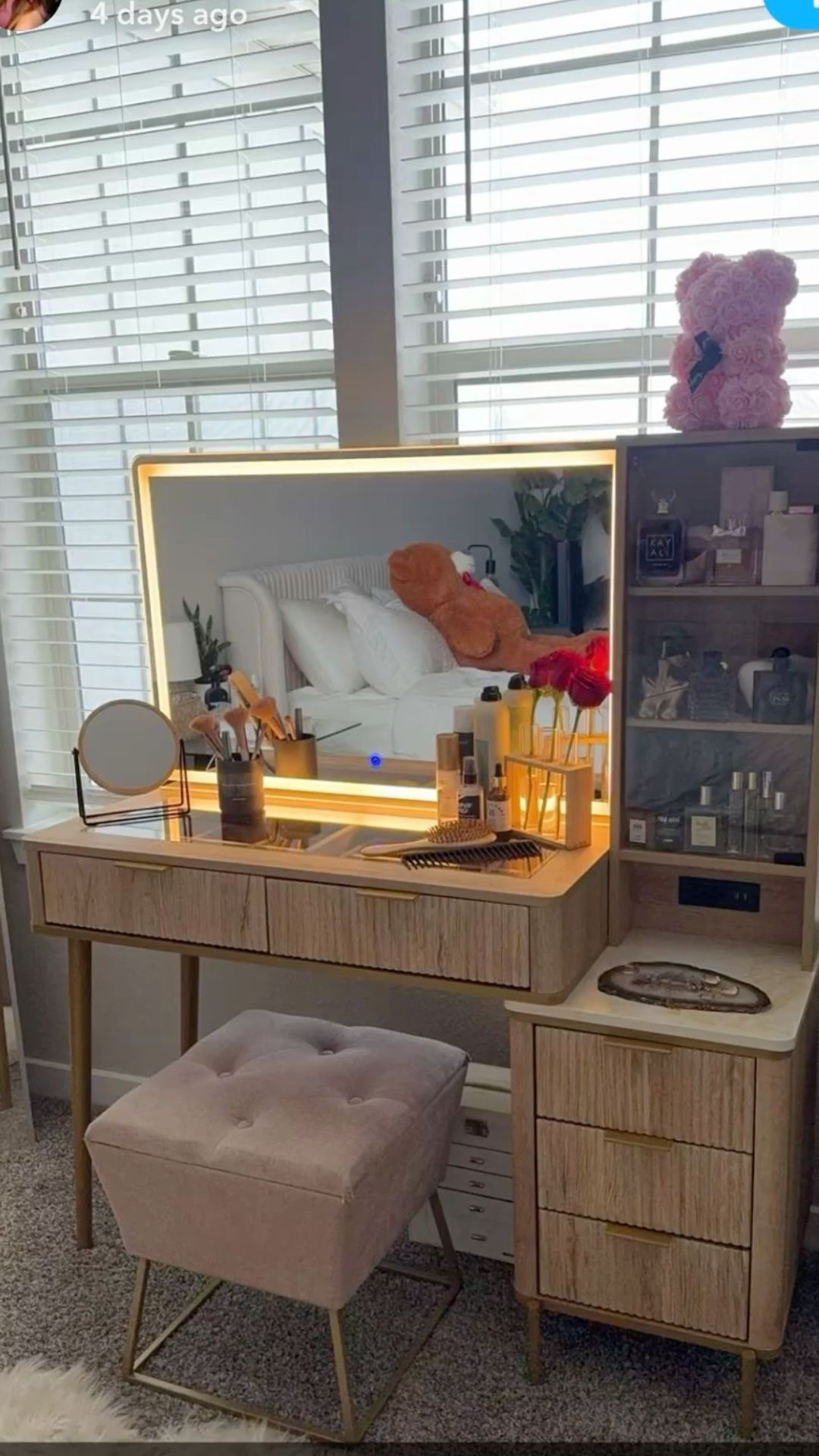 obsessed with this viral makeup beauty vanity 🤎

#LTKHome #LTKFestival #LTKSpringSale