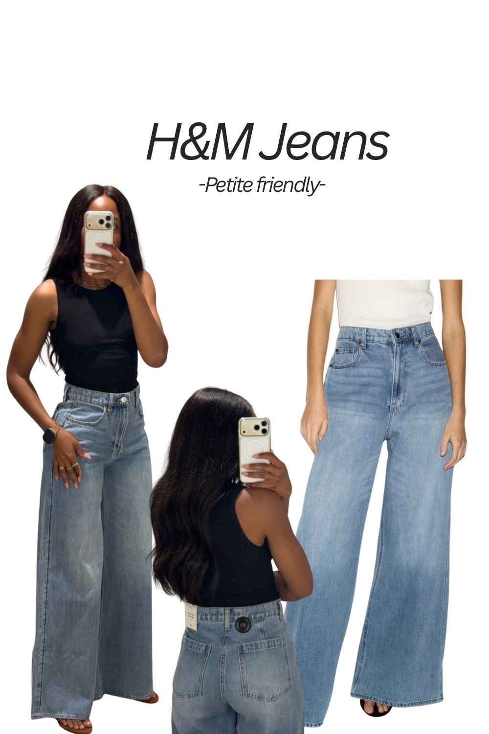 Petite friendly H&M jeans

#LTKpetite #LTKjeans #LTKsummer