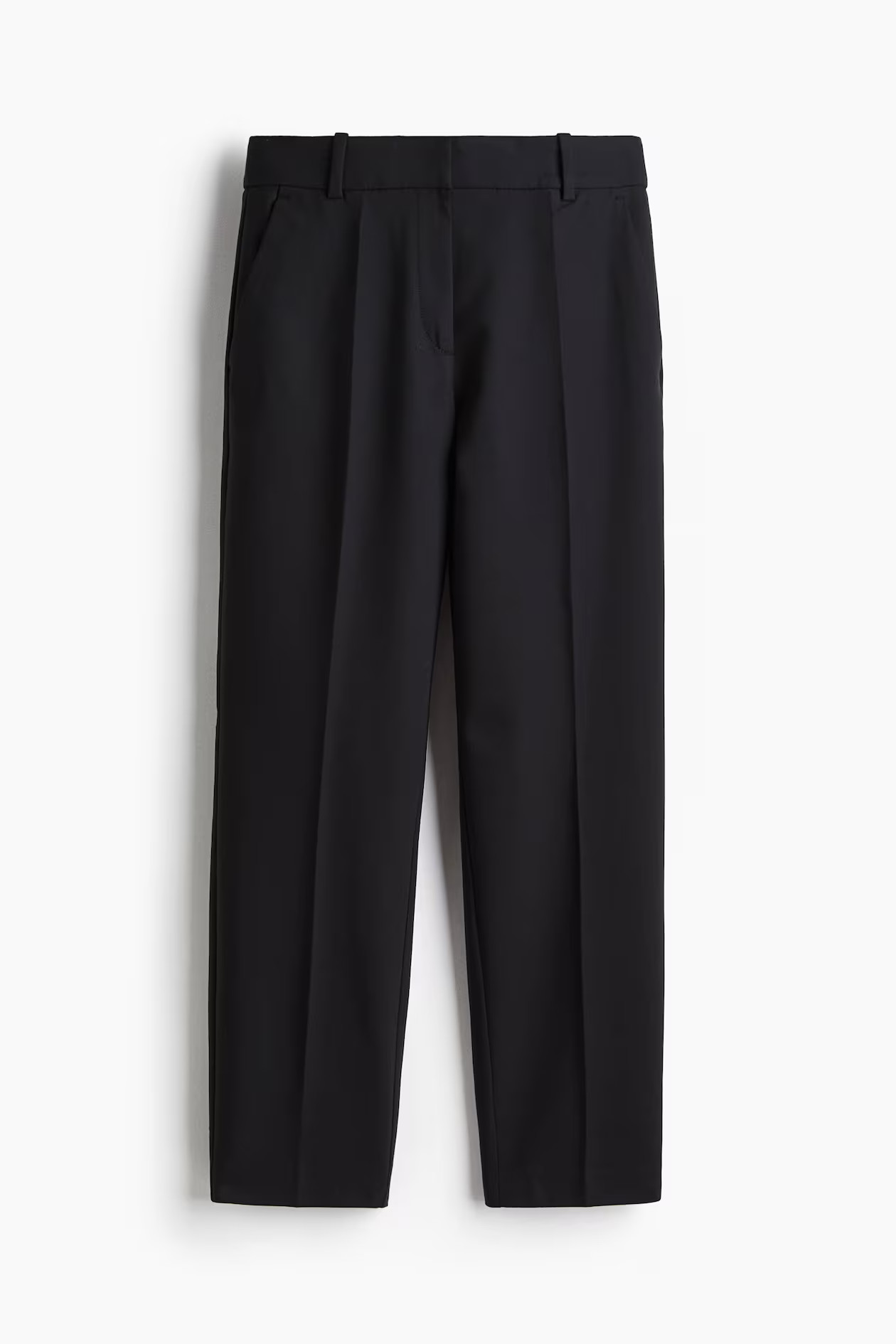 Cigarette trousers - Black - Ladies | H&M GB | H&M (UK, MY, IN, SG, PH, TW, HK)
