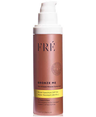 BRONZE ME Sun-Kissed Mineral Sunscreen SPF 50, 3.38 oz. | Macy's