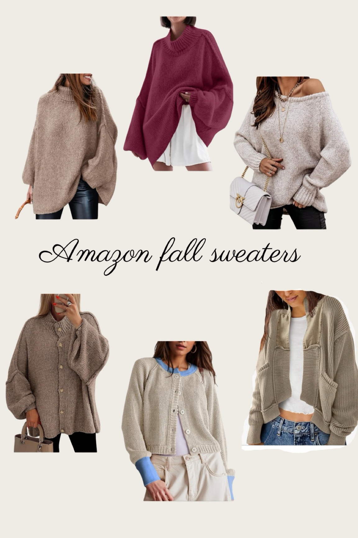 Amazon fall sweater finds :) 

#LTKHoliday #LTKStyleTip #LTKFindsUnder50