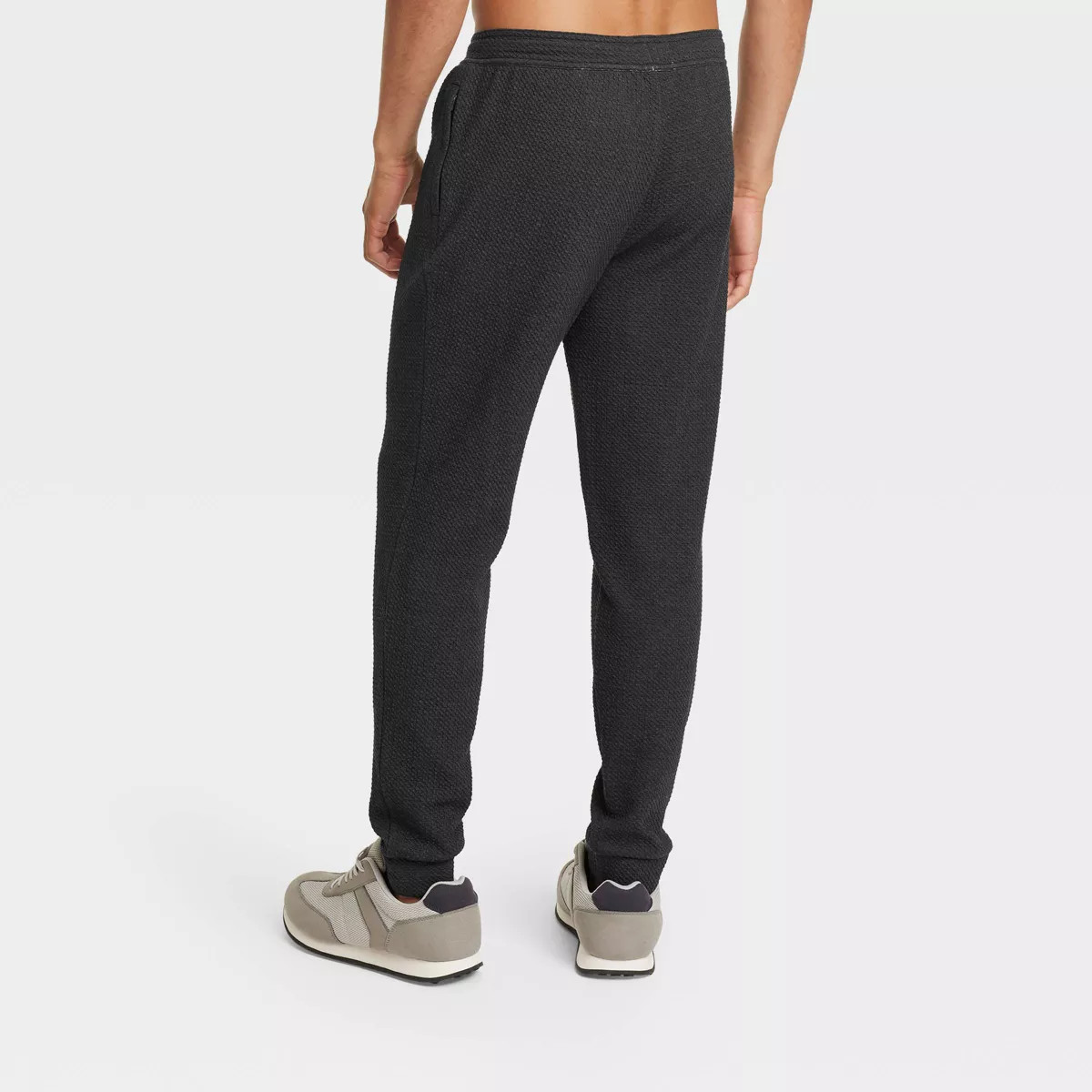 Men's Textured Fleece Joggers - All in Motion™ | Target