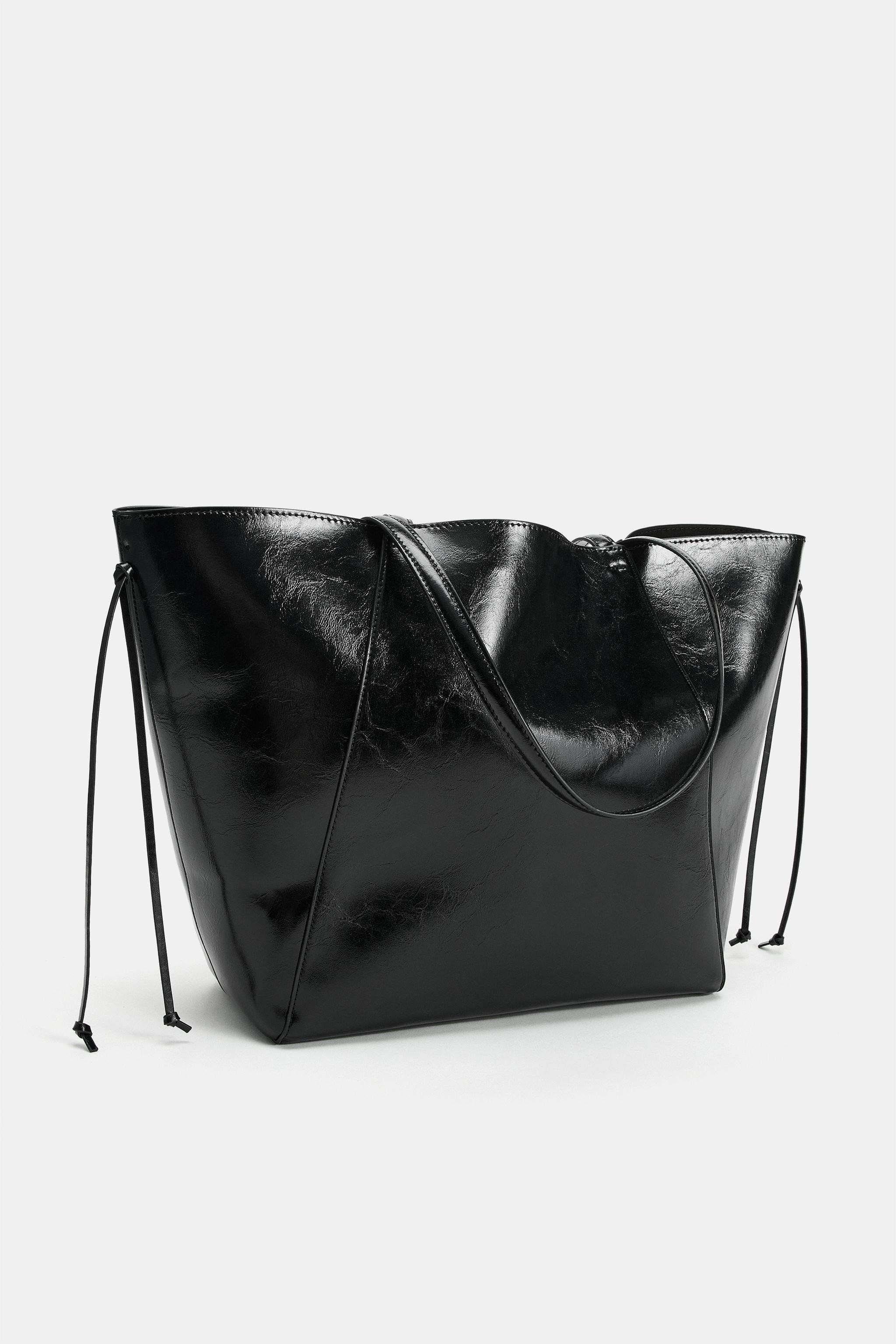 GATHERED SHOPPER BAG | Zara US