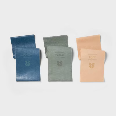 Premium Loop Band Kit - All In Motion™: Latex Resistance Bands, Medium to Heavy | Target