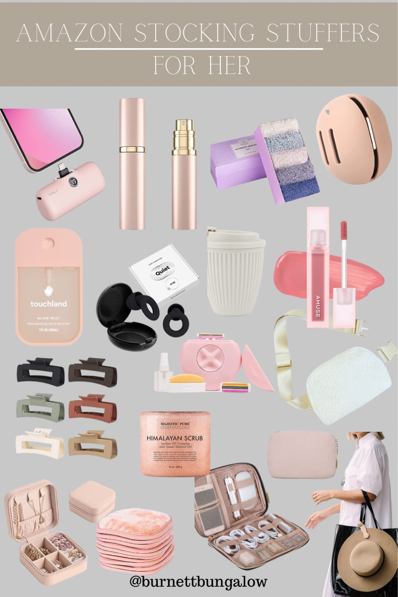 Amazon stocking stuffers for her. Affordable stocking stuffers for the women in your life. 

#stockingstuffers #womensstockingstuffers #stockingstuffersforher #giftsforher #amazonfinds #amazonstockingstuffers #lipstick #hairclips #travelnecessities 

#LTKHoliday #LTKunder50 #LTKGiftGuide