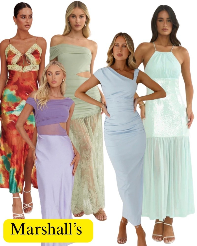 Selfie Leslie dresses, all on sale under $30 at Marshall’s. Vacation, wedding guest, green, lace, cutout, mesh, purple, blue, dressy, spring, summer, special occasion.

#LTKSaleAlert #LTKMothersDay #LTKWedding