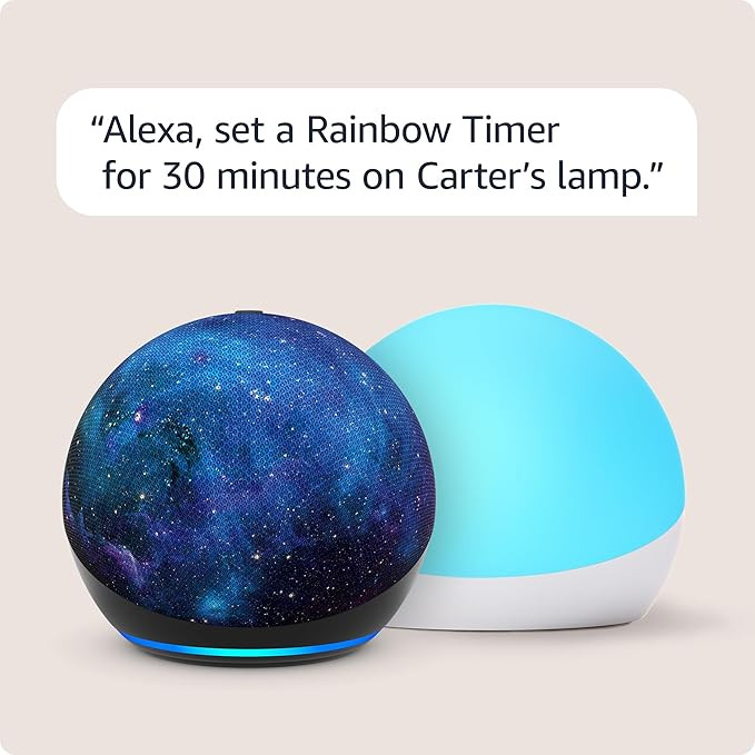 Amazon Echo Dot Kids (newest model) - Stardust including Amazon Kids+, with Echo Glow, with Alexa... | Amazon (US)