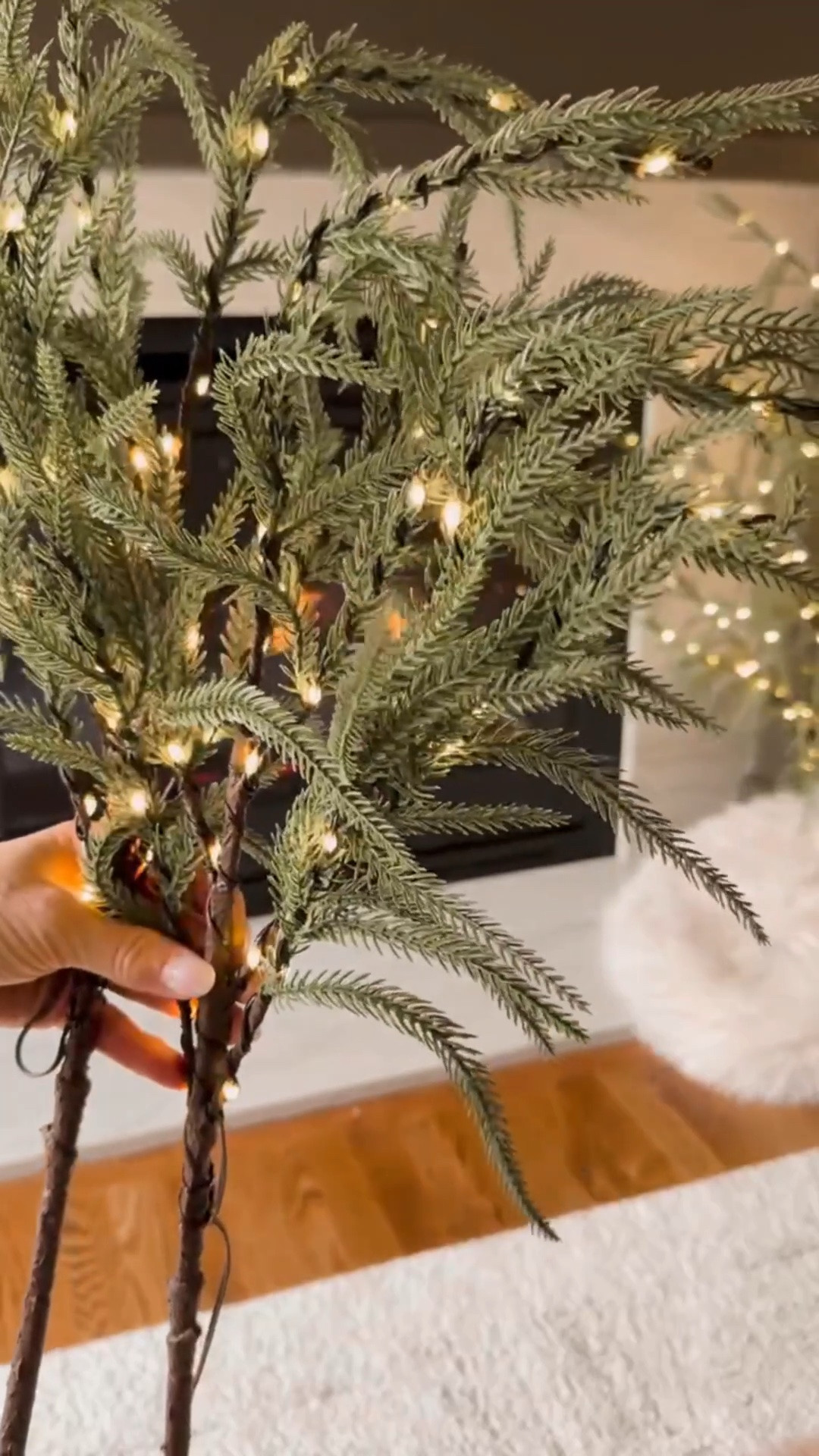 I don’t go overboard with new holiday items every year. But there are always a few things I find that I really love includingg these lit Norfolk stems

#LTKSaleAlert #LTKHome #LTKSeasonal