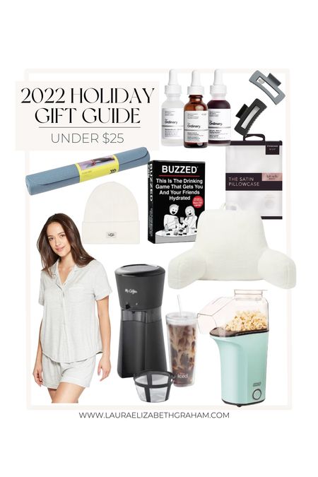 Looking for a gift this year that won’t break the bank? Rounded up some good options below.

Under $25 | gifts | cheap gifts | Xmas games | target | target gifts | popcorn machine

#LTKunder50 #LTKHoliday #LTKSeasonal