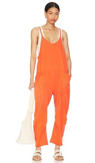 X Fp Movement Hot Shot Onesie in Madarin Red | Revolve Clothing (Global)
