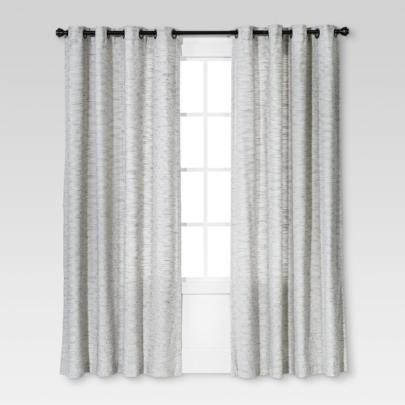 1pc Light Filtering Diamond Weave Window Curtain Panel - Threshold™ | Target