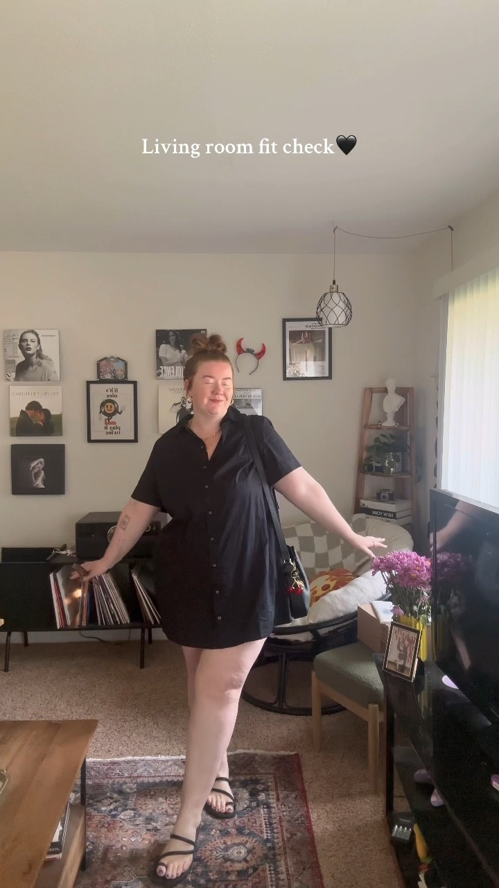 The perfect throw on cool girl dress!!!! 

#LTKFindsUnder50 #LTKMidsize #LTKPlusSize