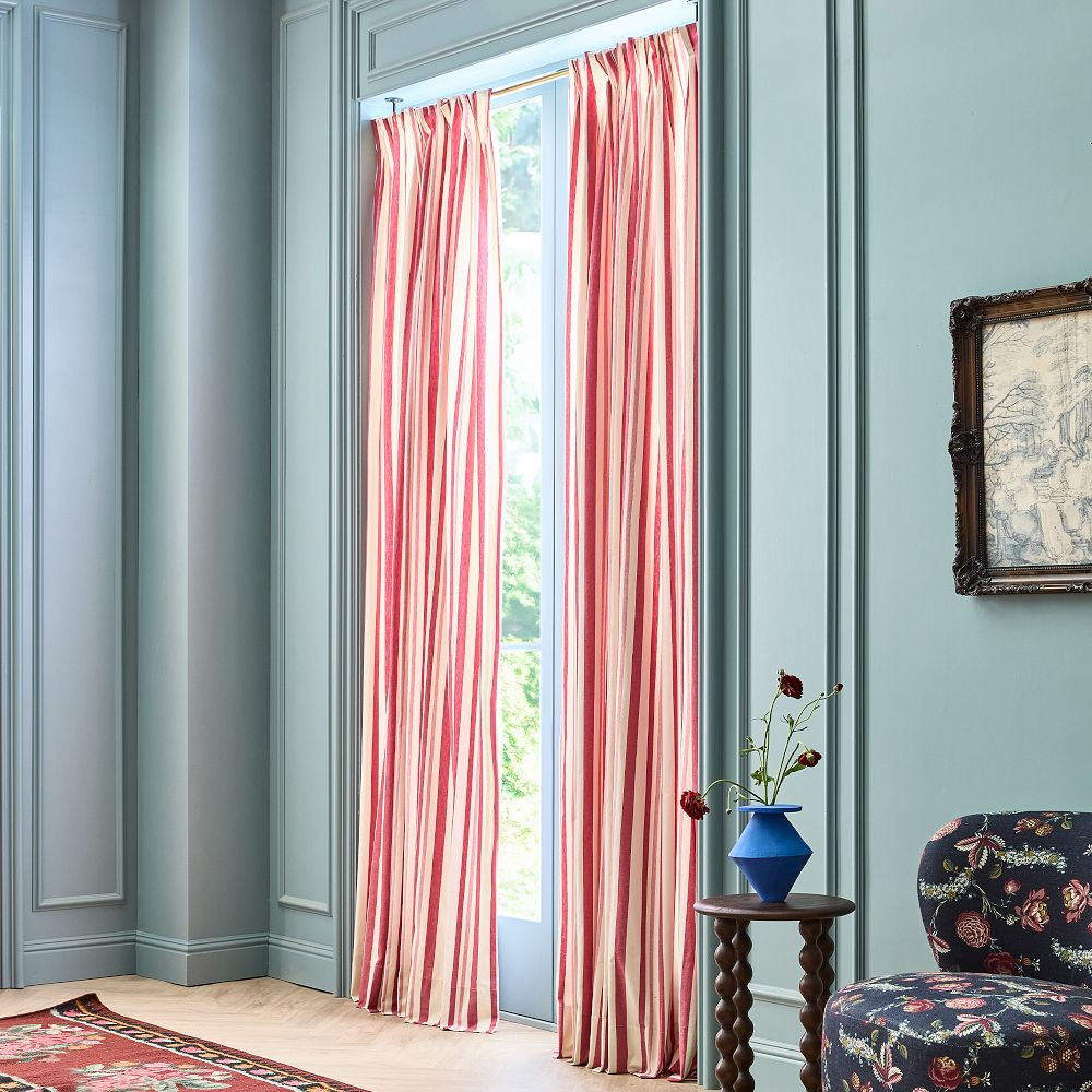 Pleated Cotton Curtain | GreenRow