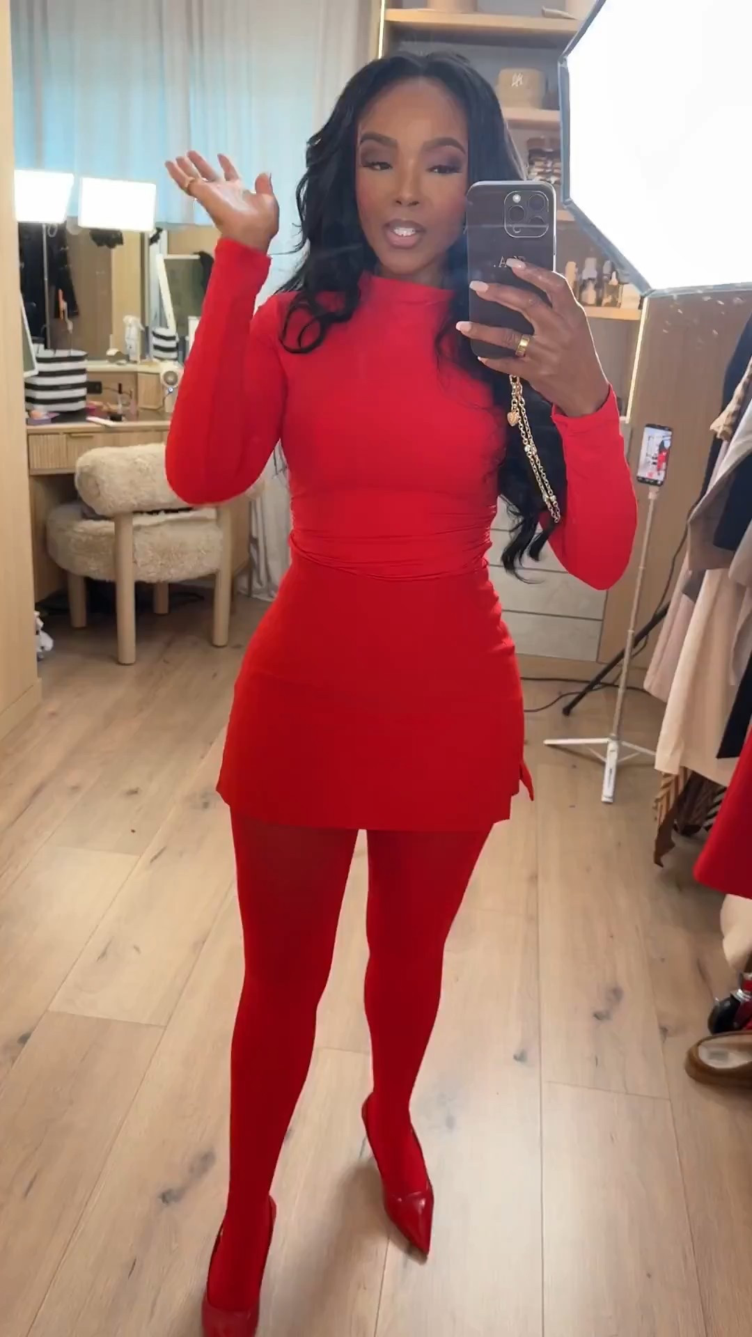 ❤️ Valentine’s-ready and confidently bold — this red moment was made to turn heads. The fitted silhouette hugs in all the right places while the sleek fabric keeps it polished and elevated. Statement color, minimal effort, maximum impact.

Perfect for Valentine’s Day date night, girls’ night out, or a special dinner.

📏 Sizing:
Wearing size Small  
Height: 5'4" | Weight: 138 lbs  
Bust: 34D | Waist: 27" | Hips: 40"

Save this post for later or tap to get details and shop this look instantly. Red dresses, Valentine’s Day outfit ideas, date night looks, bodycon dress styling, elevated evening outfits, statement red outfits, chic holiday looks.

Follow me on Instagram and YouTube @kirasfashionfinds

Follow my LTK @kirasfashionfinds on the @shop.LTK app to view this post and get my exclusive app-only content!

#liketkit #LTKPetite #LTKootd #LTKValentine
@shop.ltk
https://liketk.it/5Ps0A