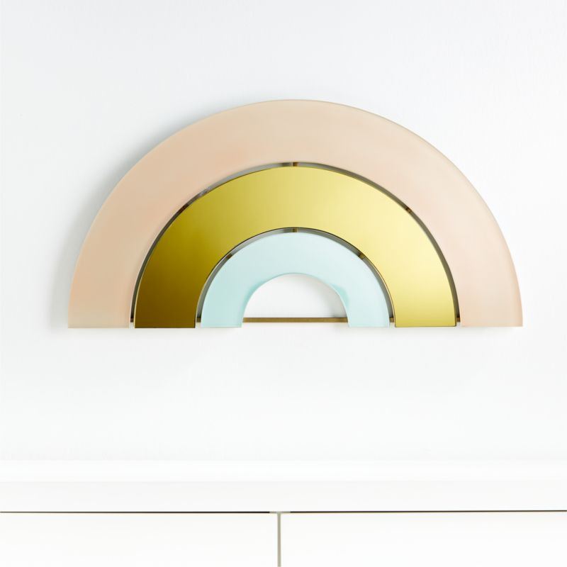 Rainbow Mirror Decor + Reviews | Crate and Barrel | Crate & Barrel