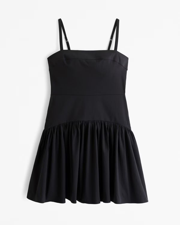 Drop-Waist Mini Dress | Abercrombie & Fitch (US)