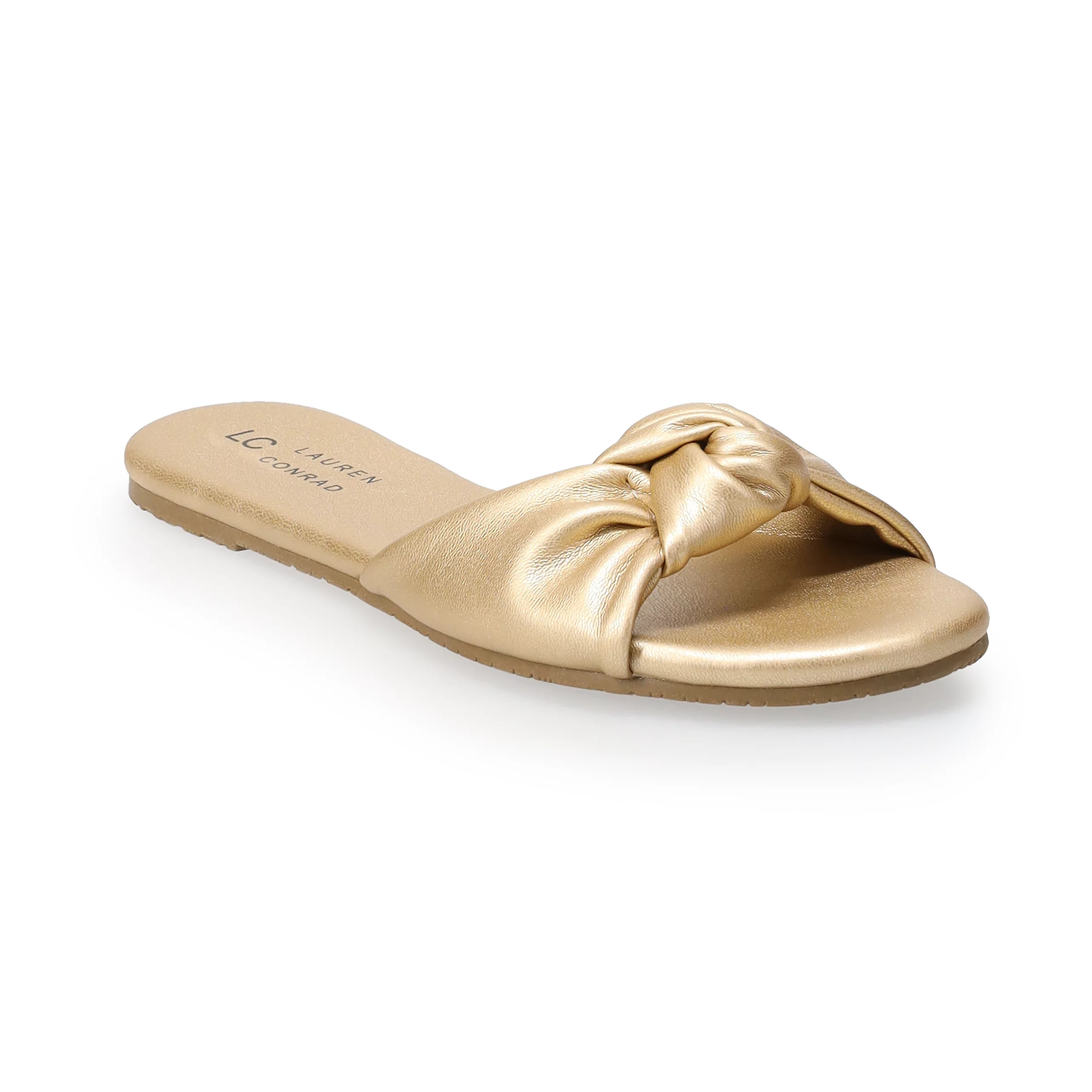 LC Lauren Conrad Cedar Women's Knotted Slide Sandals | Kohl's