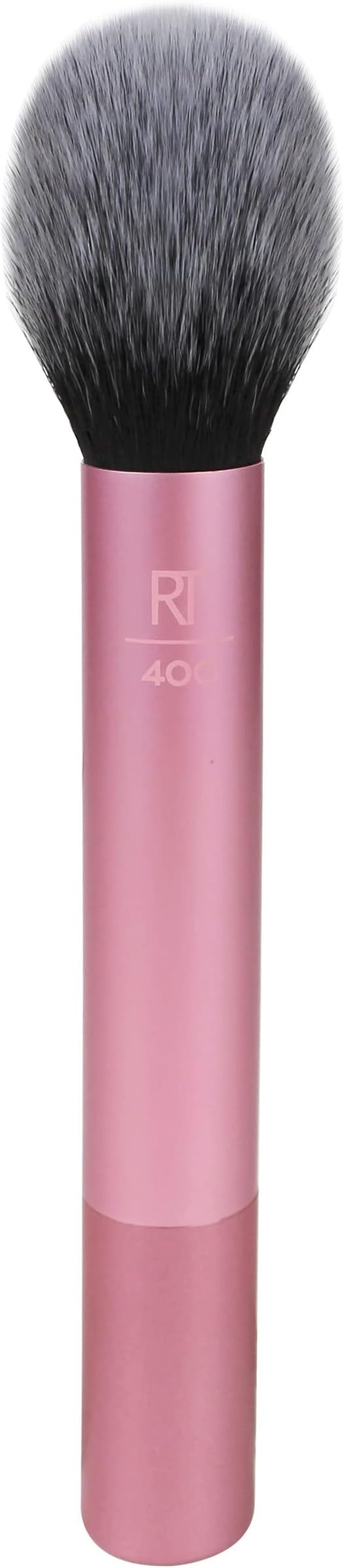 Real Techniques Ultra Plush Blush Makeup Brush, For Loose, Cream, or Pressed Blush, Rosy Glow Che... | Amazon (UK)