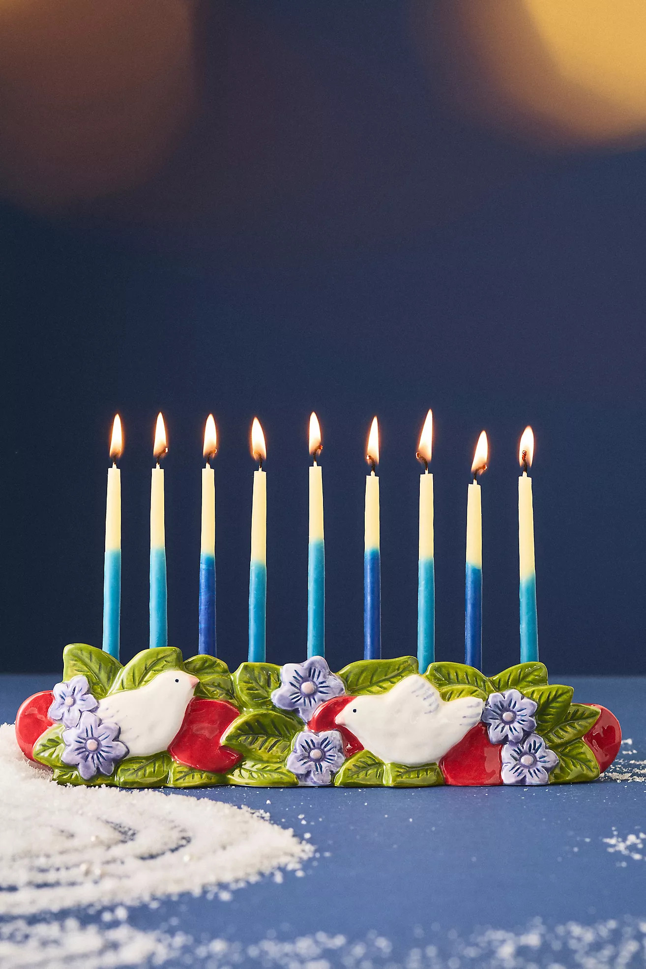 Leah Reena Goren Morning Dove Hanukkah Menorah | Anthropologie (US)
